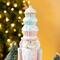 Glitzhome® 18.25" Resin Christmas Cupcake Nutcracker Table Decor